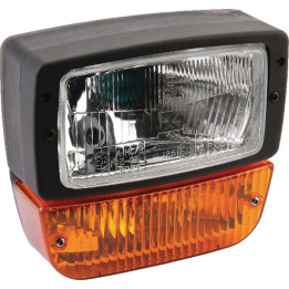 Reflektor z kierunkowskazem prawy z wtyczką Deutsch 6-pin Cobo 05098100 - widok z przodu