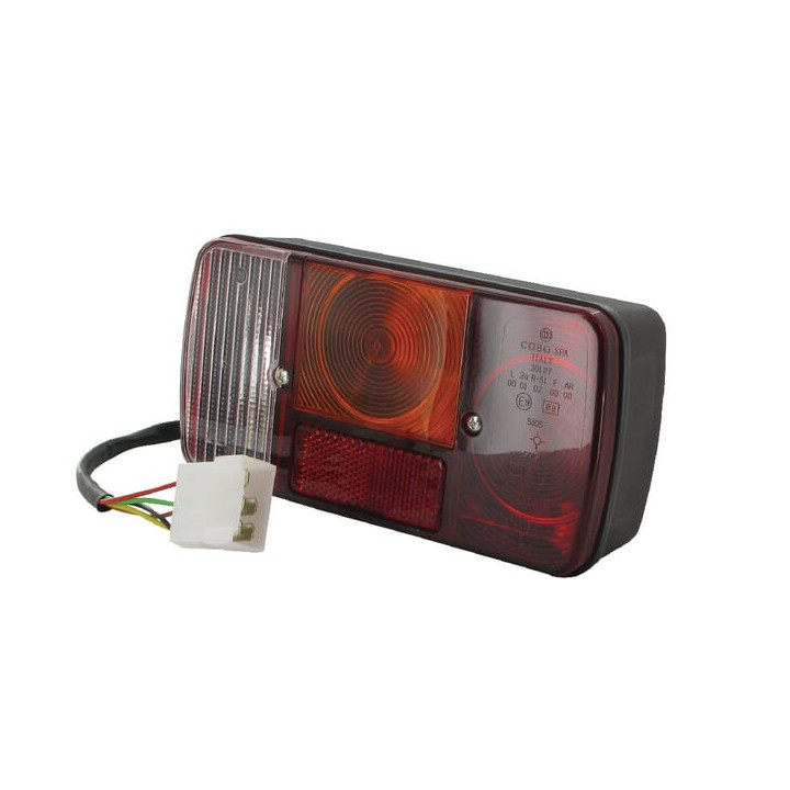 Lampa tylna zespolona z wtyczką Deutsch Cobo 021065000 - widok z przodu
