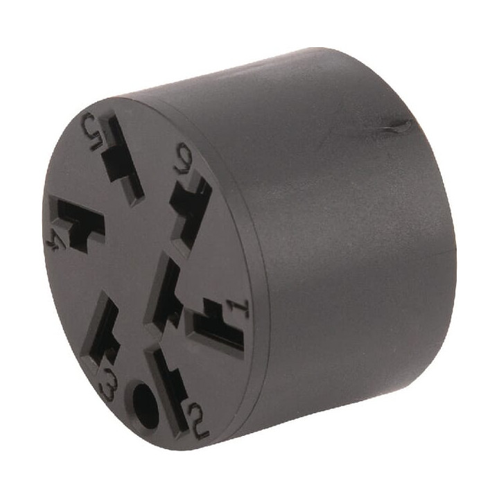 Wkład gniazda 7-pin Cobo 301603454 - widok z przodu