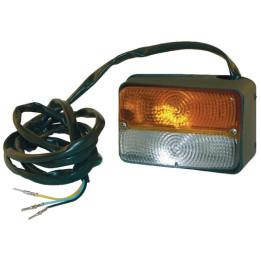 Lampa zespolona kierunkowskazu i postoju prawa 12V Cobo 03287000 - widok z przodu