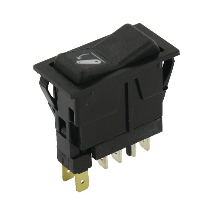 Przełącznik kołyskowy 10-pin podnośnika New Holland 5180495 - widok z przodu