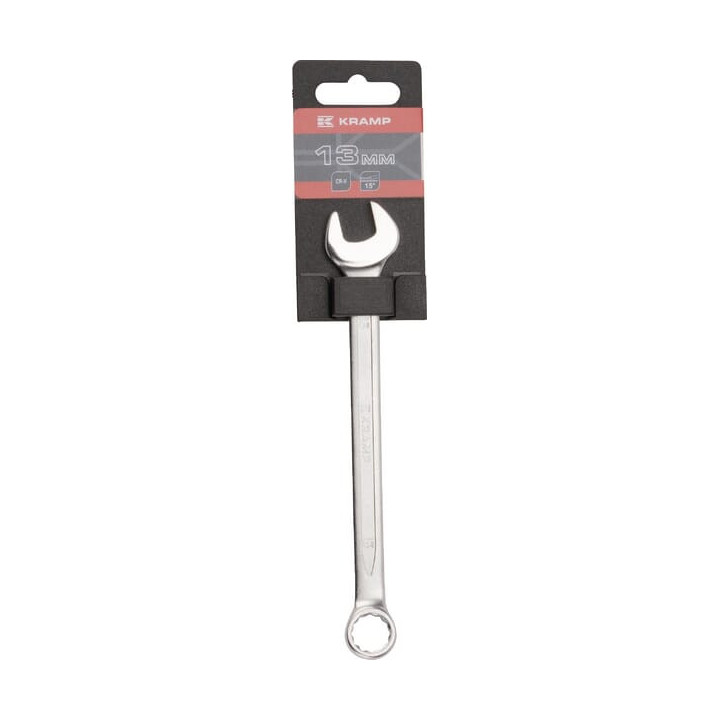 Klucz płasko-oczkowy 13 mm Kramp 1802025013KR - widok z przodu
