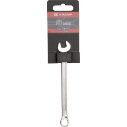 Klucz płasko-oczkowy 9 mm Kramp 1802025009KR - widok z przodu