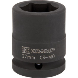 Klucz nasadowy udarowy 6-kt 3-4 cala 27 mm Kramp 1803526627KR - widok z przodu