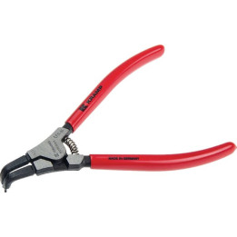 Szczypce do pierścieni zewnętrzne wygięte uchwyt 1 KP 19-60 mm L-180 mm Kramp 1812180180KR - widok z przodu