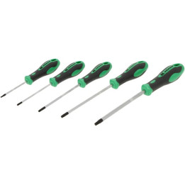 Zestaw wkrętaków Torx 5-częściowy Kramp 1808053005KR - widok z przodu
