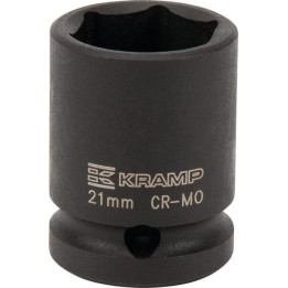 Klucz nasadowy udarowy 6-kt 1-2 cala 21 mm Kramp 1803524621KR - widok z przodu