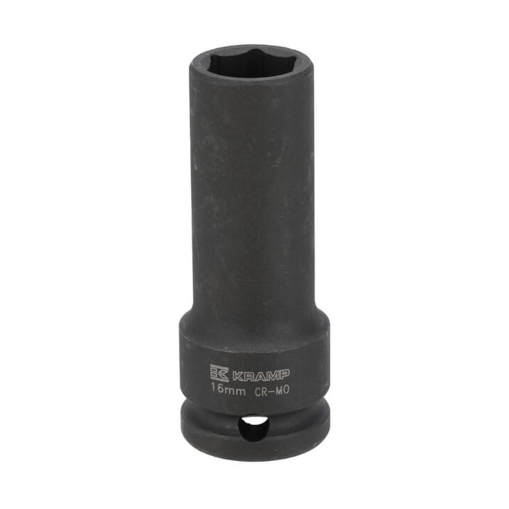 Klucz nasadowy udarowy przedłużany 1-2 cala 16 mm Kramp 1803544616KR - widok z przodu