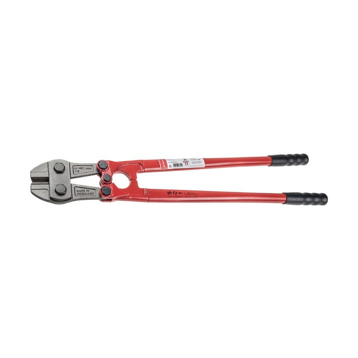 Nożyce do drutu L-620 mm max 8 mm - 40 HRC Kramp 1812560620KR - widok z przodu