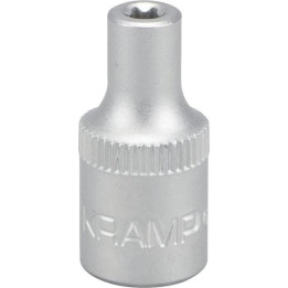 Klucz nasadowy Torx-E 1-4 cala E4 Kramp 18060062004KR - widok z przodu