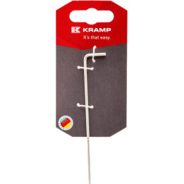 Klucz imbusowy L długi metryczny z kulką 1-5 mm Kramp 1809030015KR - widok z przodu
