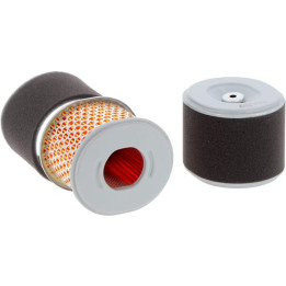 Filtr powietrza HiFi Filter SA12406 - widok z przodu