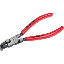 Szczypce do pierścieni wewnętrzne wygięte uchwyt 1 KP 12-25 mm L-140 mm Kramp 1812182140KR - widok z przodu