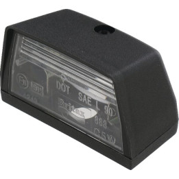 Lampa oświetlenia tablicy rejestracyjnej Valtra AGCO V34179500 - widok z przodu