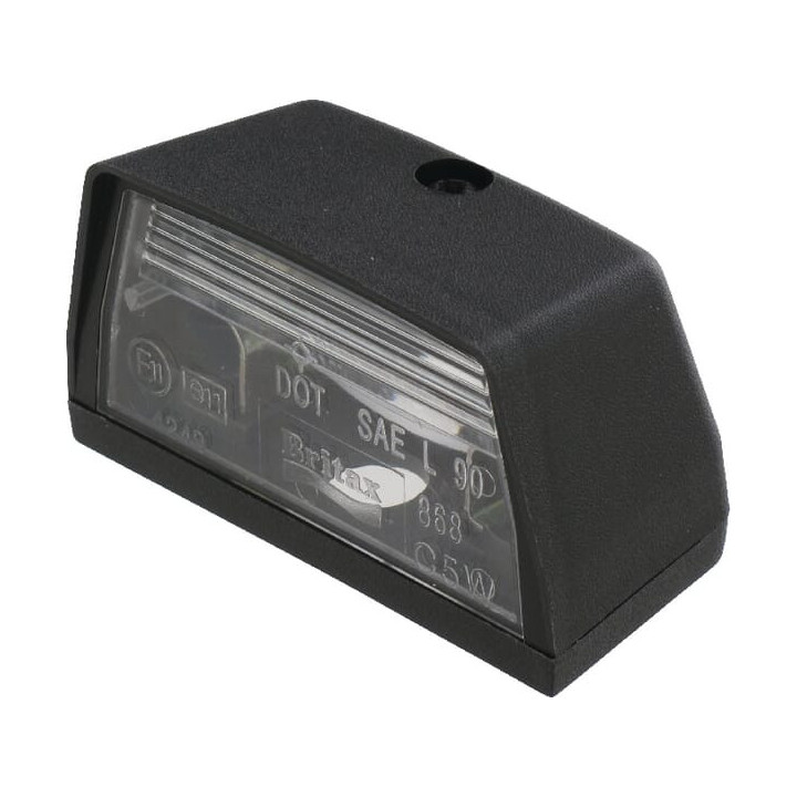 Lampa oświetlenia tablicy rejestracyjnej Valtra AGCO V34179500 - widok z przodu