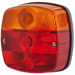 Lampa tylna zespolona 12-24V Hella 2SE002578701 - widok z przodu - agrexo.pl - 1