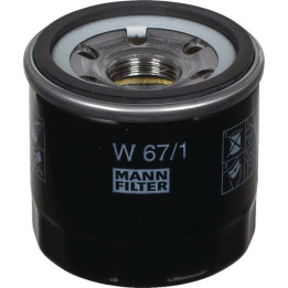 Filtr oleju Mann Filter W671 - widok z przodu