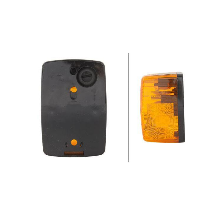 Lampa kierunkowskazu prawa Hella 2BA002652121 - widok z przodu