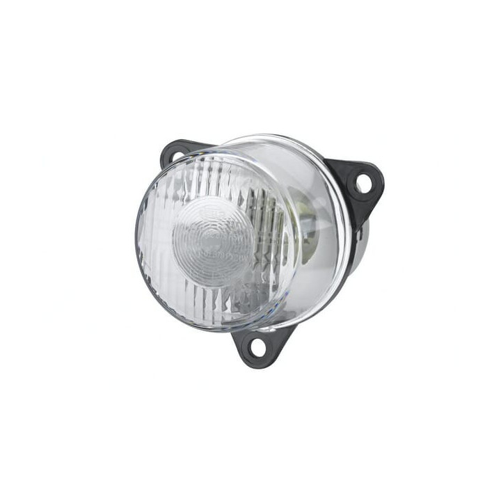 Lampa obrysowa 5W okrągła 12-24V Hella 2PF008221011 - widok z przodu