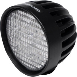 Lampa robocza LED okrągła 40W 4000lm 10-30V z wtyczką Deutsch Kramp LA10550 - widok z przodu