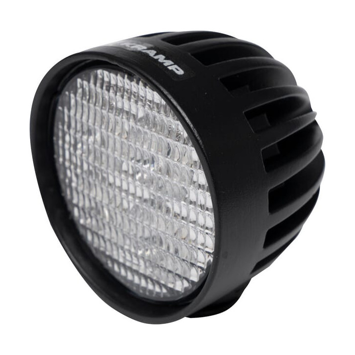 Lampa robocza LED okrągła 40W 4000lm 10-30V z wtyczką Deutsch Kramp LA10550 - widok z przodu