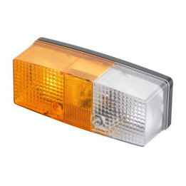 Lampa zespolona kierunkowskazu i postoju prawa Hella 2BE003184061 - widok z przodu