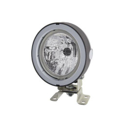 Lampa robocza halogenowa okrągła 12-24V 55-70W Hella 1GM996134061 - widok z przodu