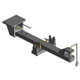 Zaczep polowy NRS Scharmüller 00807030A02 - widok z przodu