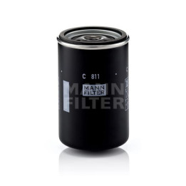 Filtr powietrza MANN-FILTER C811 - widok z przodu