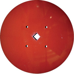 Talerz brony gładki 660 Kverneland RF28485 - widok z przodu