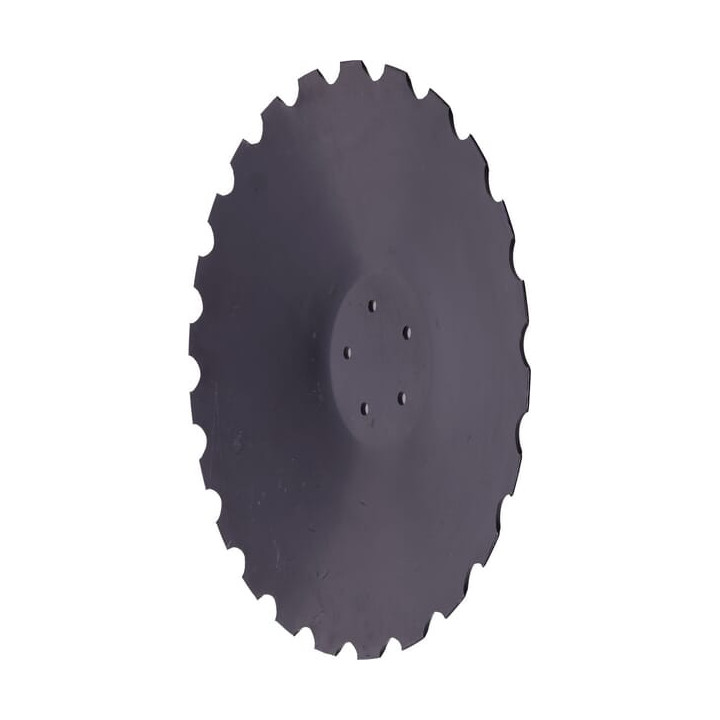 Talerz uprawowy uzębiony 600mm Kverneland A135419697 - widok z przodu