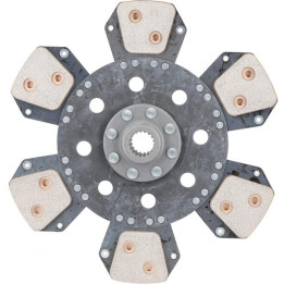 Tarcza sprzęgła metalowo-ceramiczna 45-66kW Zetor 54021907 - widok z przodu