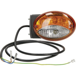 Lampa kierunkowskazu boczna lewa Zetor 19351908 - widok z przodu