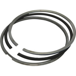 Pierścienie tłokowe silnika 3 pierścienie 105 mm komplet Zetor 93942002 - widok z przodu