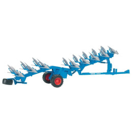 Pług dwusekcyjny Vari Titan Lemken Bruder 02250 - widok z przodu