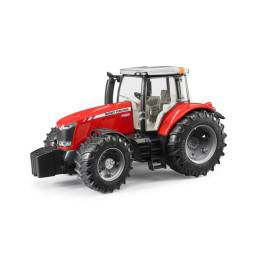 Ciągnik Massey Ferguson 7600 Bruder 03046 - widok z przodu