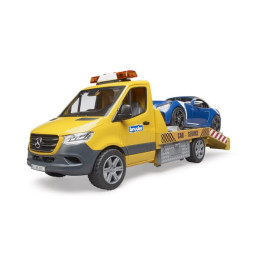 Samochód laweta MB Sprinter z modułem Bruder 02675 - widok z przodu