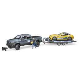 Pickup RAM 2500 Power wagon Bruder 02504 - widok z przodu