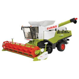 Kombajn zbożowy Claas Lexion 780 Terra Track Bruder 02119 - widok z przodu