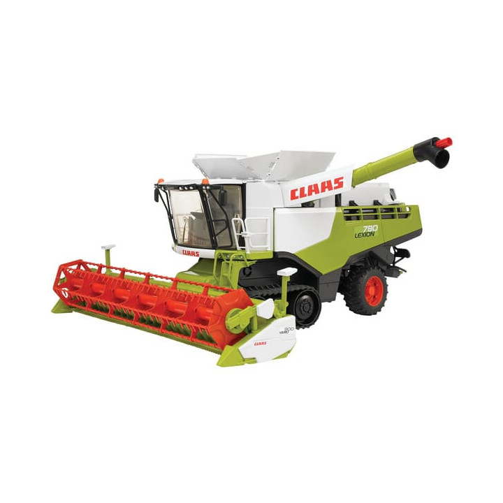 Kombajn zbożowy Claas Lexion 780 Terra Track Bruder 02119 - widok z przodu