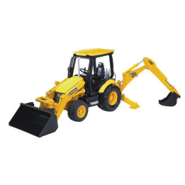 Koparko-ładowarka JCB Bruder 02427 - widok z przodu