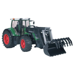 Ciągnik Fendt 936 Vario z ładowaczem Bruder 03041 - widok z przodu