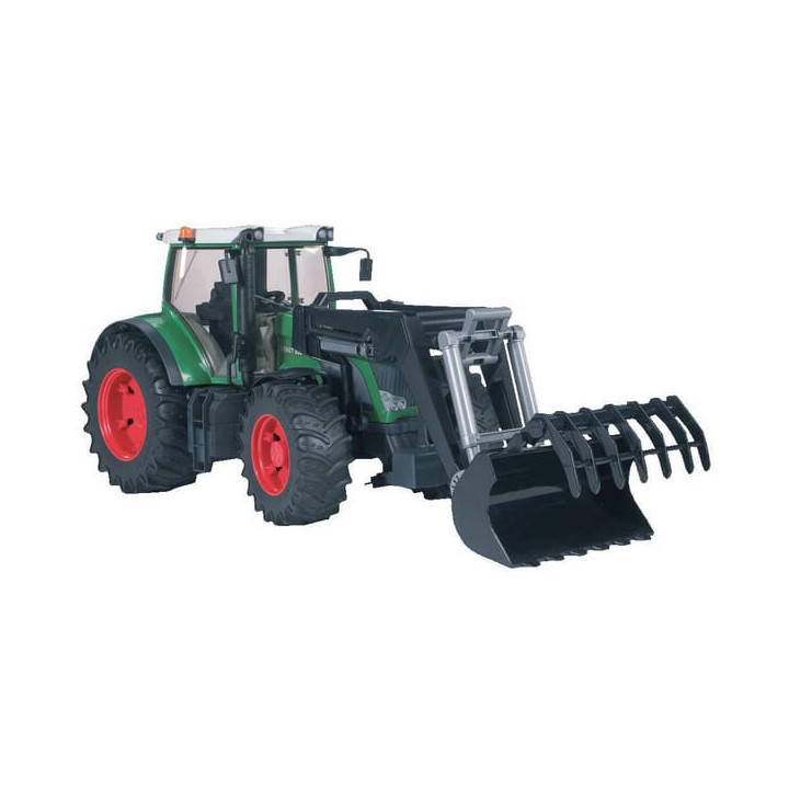Ciągnik Fendt 936 Vario z ładowaczem Bruder 03041 - widok z przodu