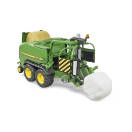 Owijarka bel John Deere C441R Bruder 02032 - widok z przodu