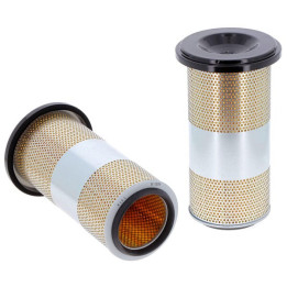 Filtr powietrza HiFi Filter SA17674 - widok z przodu