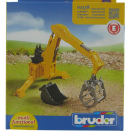 Ramię koparki Bruder 02338 - widok z przodu