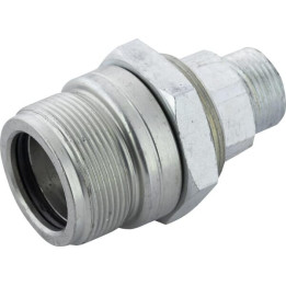 Zawór hydrauliczny gniazdo M22 Kramp 5049002N - widok z przodu