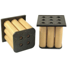 Filtr powietrza HiFi Filter SA10406 - widok z przodu