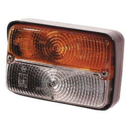 Lampa zespolona kierunkowskazu i postoju 12V Cobo 03104000 - widok z przodu